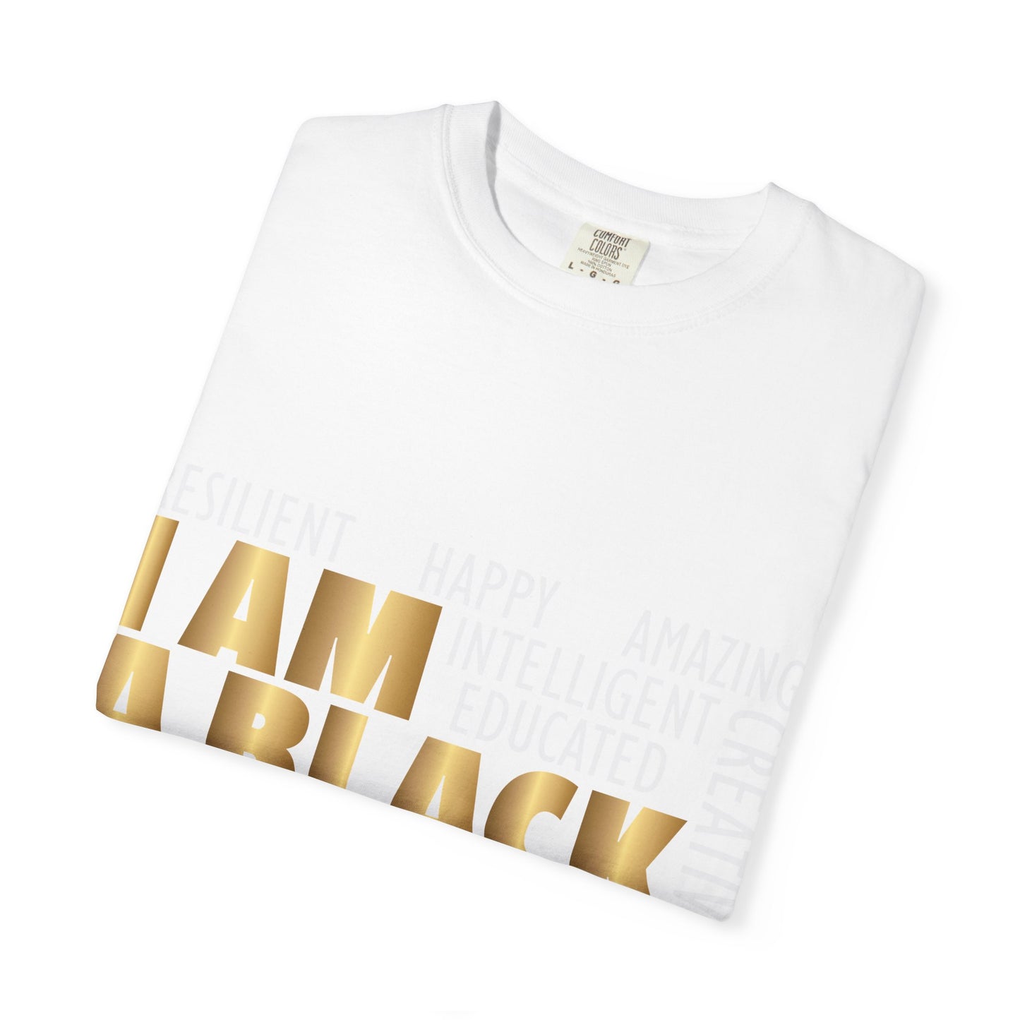 Empowering Statement T-shirt - I AM A BLACK MAN | Unisex Tee for Pride, Support, Identity, Casual Wear, Gift